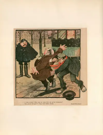 A mon secours ! von Abel Faivre