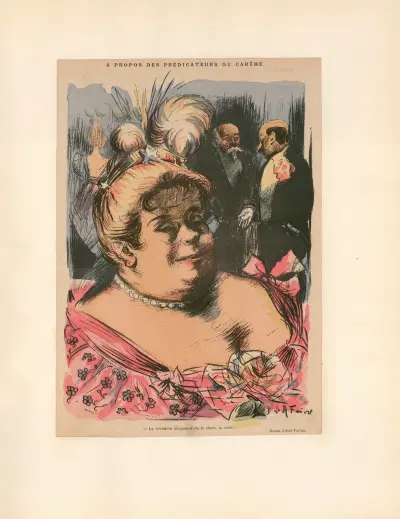 A propos des prédicateurs de Carême von Abel Faivre