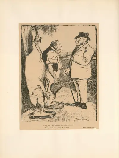 Eh bien! père Antoine, vous voilà sportman von Abel Faivre