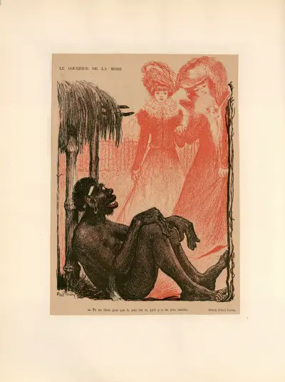 Le courrier de la mode von Abel Faivre