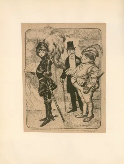 On la pelotait outrageusement von Abel Faivre