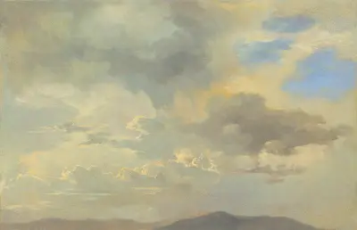 Wolkenstudie, 1840 – nr 3 av Adalbert Stifter