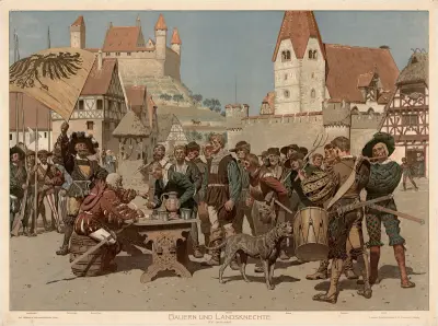 Bauern und Landsknechte. (XVI. Jahrhundert) av Adolf Lehmann
