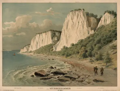 Stubbenkammer auf Rügen av Adolf Lehmann