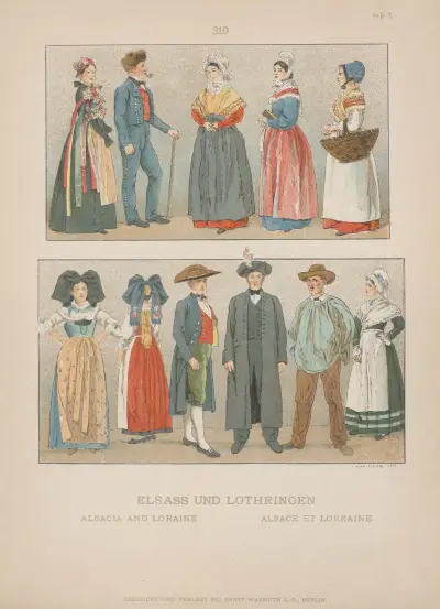 Alsacia and Loraine av Adolf Rosenberg