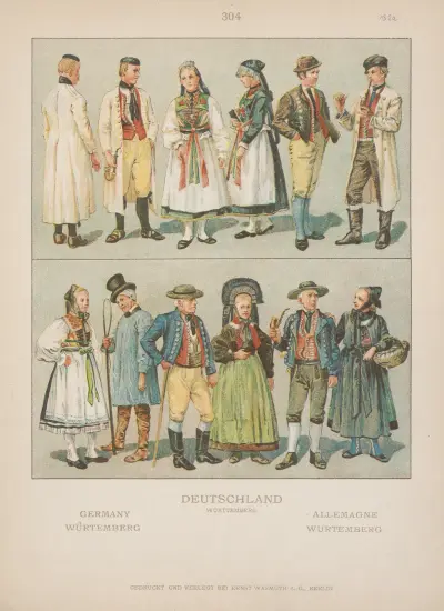 Germany; Würtemberg av Adolf Rosenberg