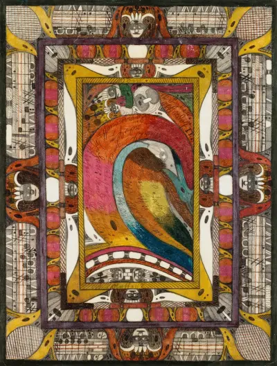 Tannen=Wald=Hall, Riesen=Stadt am Häxen=See av Adolf Wölfli