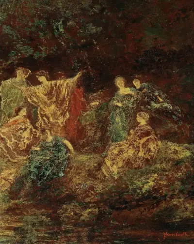 Festivita – sympozium, Adolphe Monticelli