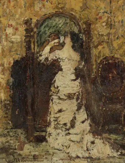 Přípravy na večírek, Adolphe Monticelli