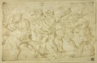 Foot Soldiers av Adriaen Brouwer