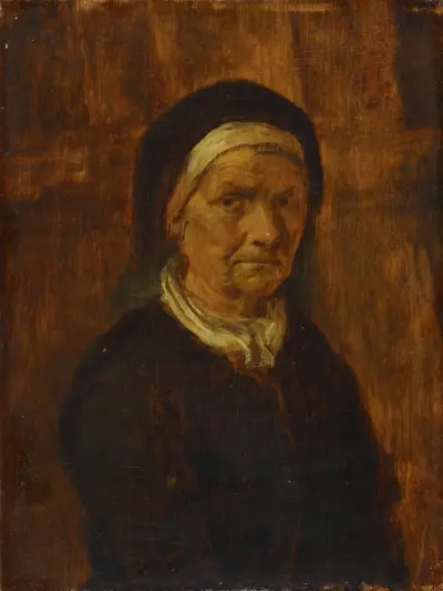 Old Woman av Adriaen Brouwer