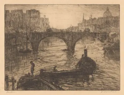 London von Willem Adrianus Grondhout