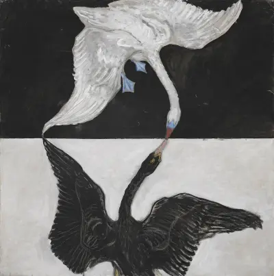 Grupp IX, SUW, Svanen, nr 1 av Hilma af Klint