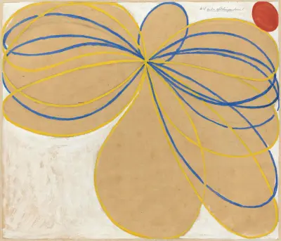 Den sjuuddiga stjärnan nr 1 av Hilma af Klint