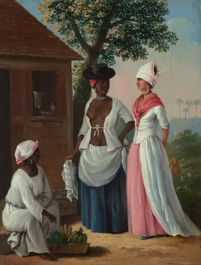 Free women of Dominica av Agostino Brunias