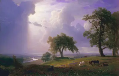 California Spring av Albert Bierstadt