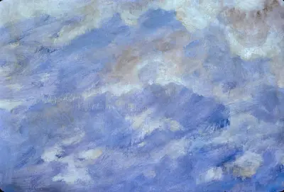 Cloud Study With Blue Sky av Albert Bierstadt