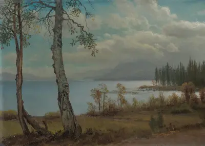 Lake Tahoe av Albert Bierstadt