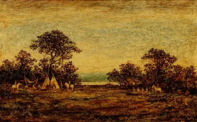 Indian Encampment von Ralph Albert Blakelock