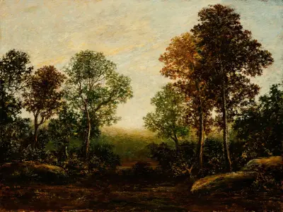 Landscape with Trees von Ralph Albert Blakelock