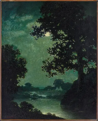 Moonlight, 1888 von Ralph Albert Blakelock