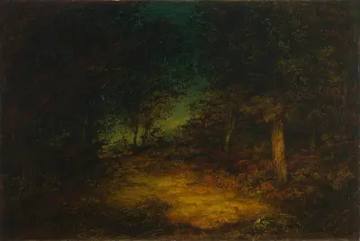 Wood Interior von Ralph Albert Blakelock