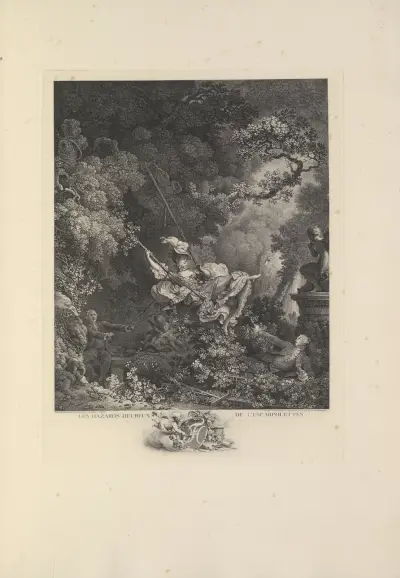 Les Hazards Heureux de l’Escarpolette (N. de Launay) av Albert Christophle