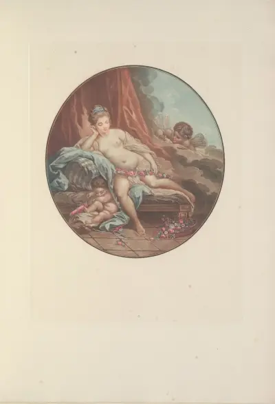 Vénus en réflection (F. Janinet after J. Charlier) av Albert Christophle