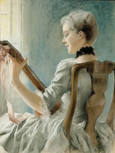 Dalin´s Spring Song, Albert Edelfelt