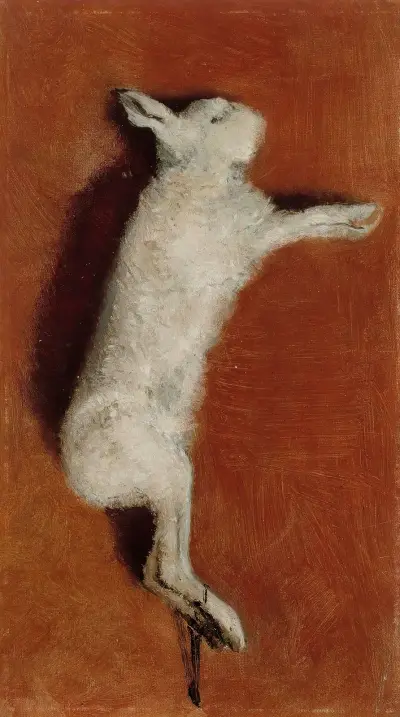 Dead Hare, Study, Albert Edelfelt