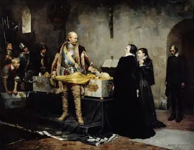 Duke Karl Insulting The Corpse Of Klaus Fleming, Albert Edelfelt