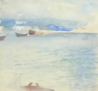 Haikon lahti, Albert Edelfelt