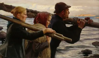 In The Outer Archipelago, Albert Edelfelt