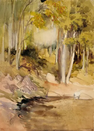 In the Woods, Albert Edelfelt