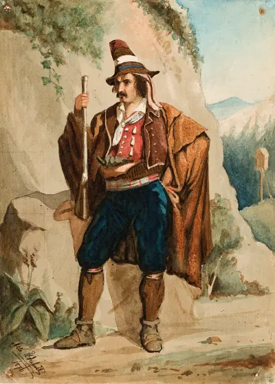 Italian Bandit, Albert Edelfelt