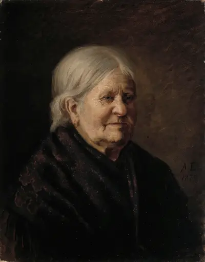 Portrait of Fredrika Snygg (Tajta), Albert Edelfelt