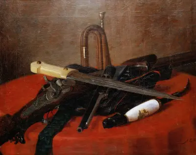Still Life, Albert Edelfelt