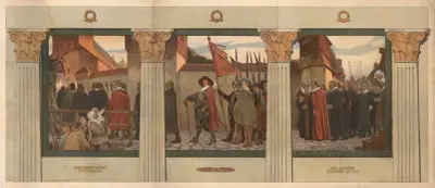 The inauguration of Åbo Akademi University in 1640, Albert Edelfelt