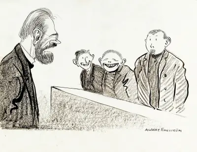 I småskolan av Albert Engström