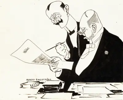 Springer, notarien av Albert Engström