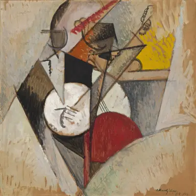 Composition for ‘Jazz’ av Albert Gleizes