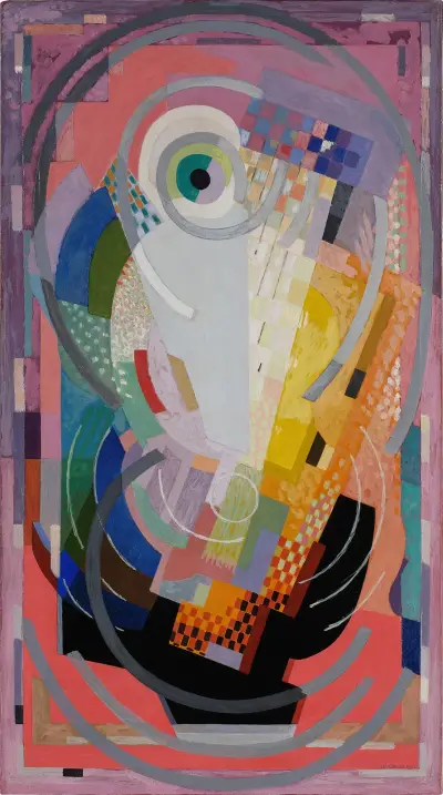Forme-rythme, les roses av Albert Gleizes