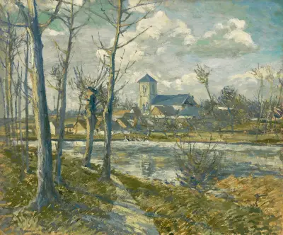 Paysage de Picardie av Albert Gleizes
