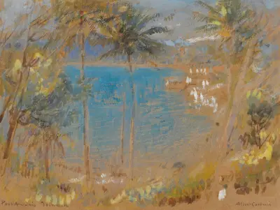 Blue Hole, Port Antonio, Jamaica von Albert Goodwin