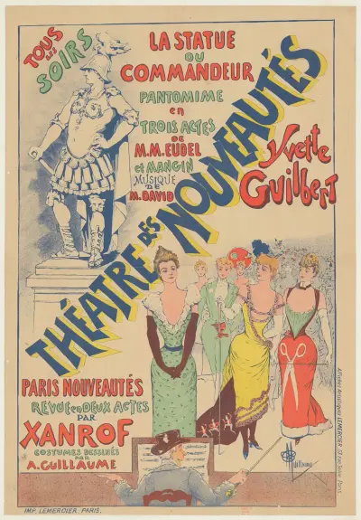 Théâtre des Nouveautés… La Statue du commandeur av Albert Guillaume