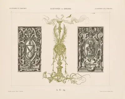 Allegorien und Embleme Vol. II Pl.061 av Albert Ilg
