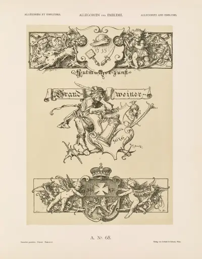 Allegorien und Embleme Vol. II Pl.078 av Albert Ilg