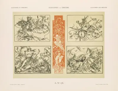 Allegorien und Embleme Vol. II Pl.147 av Albert Ilg
