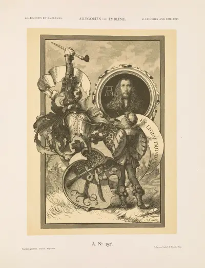 Allegorien und Embleme Vol. II Pl.164 av Albert Ilg
