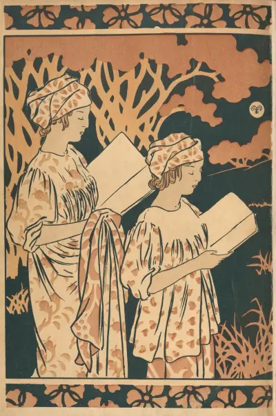Contes pour les bibliophiles – back cover av Albert Robida